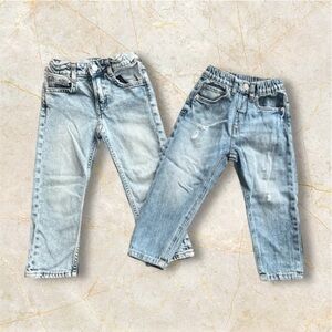 ZARA/H&M Denim Jeans Bundle Boys/ Girls Size 2-3 Years